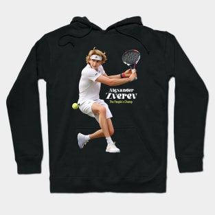 Alexander Zverev 3D Cartoon Hoodie